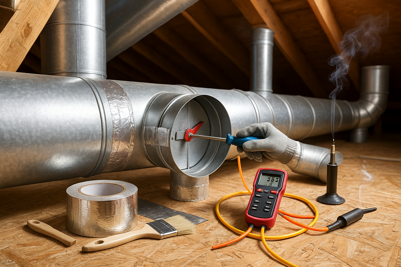 Ductwork Repair & Balancing